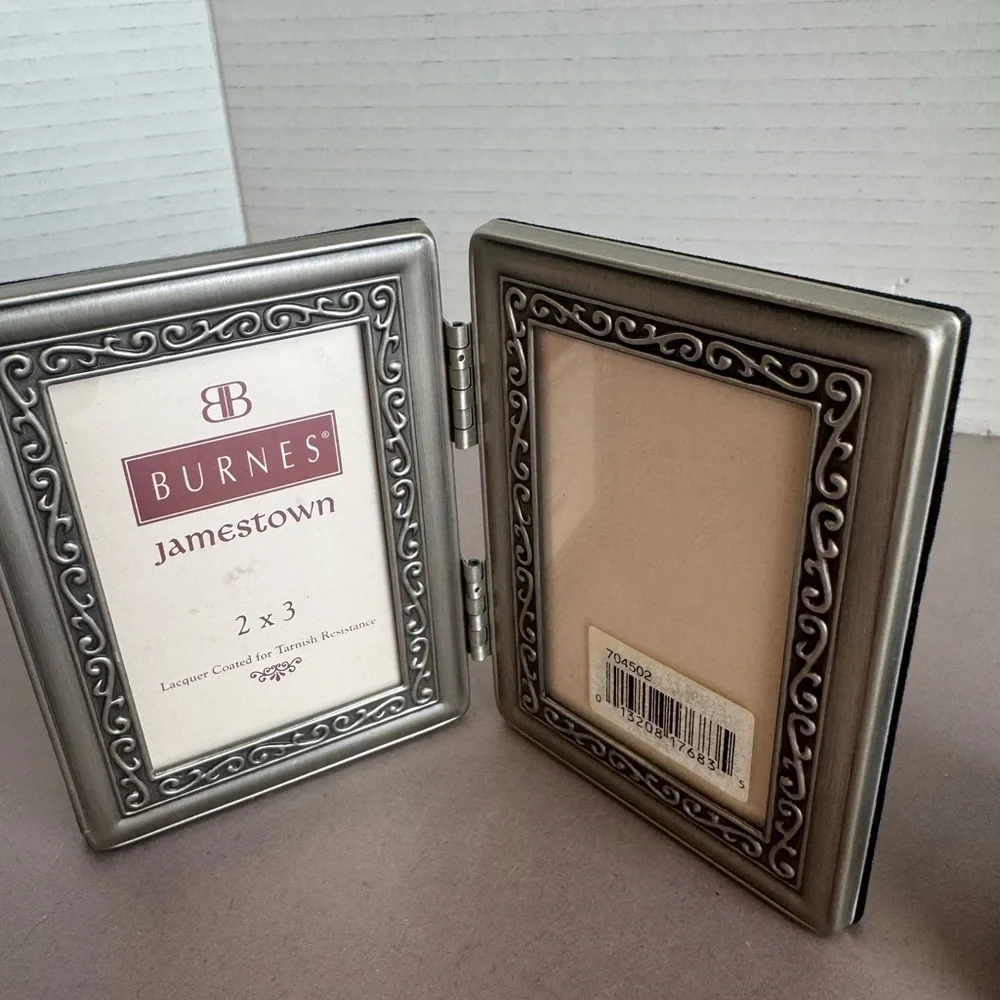 Burnes of Boston Elegant Silver Frames